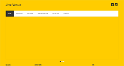 Desktop Screenshot of jivevenue.com